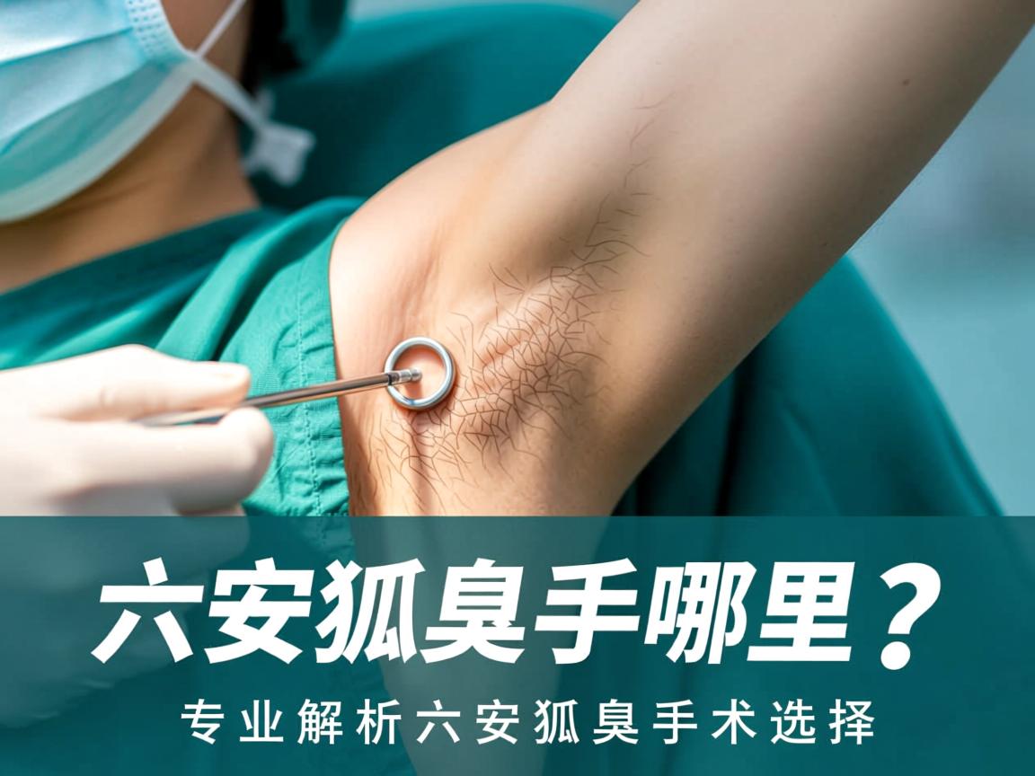 六安狐臭手术哪里做？专业解析六安狐臭手术选择