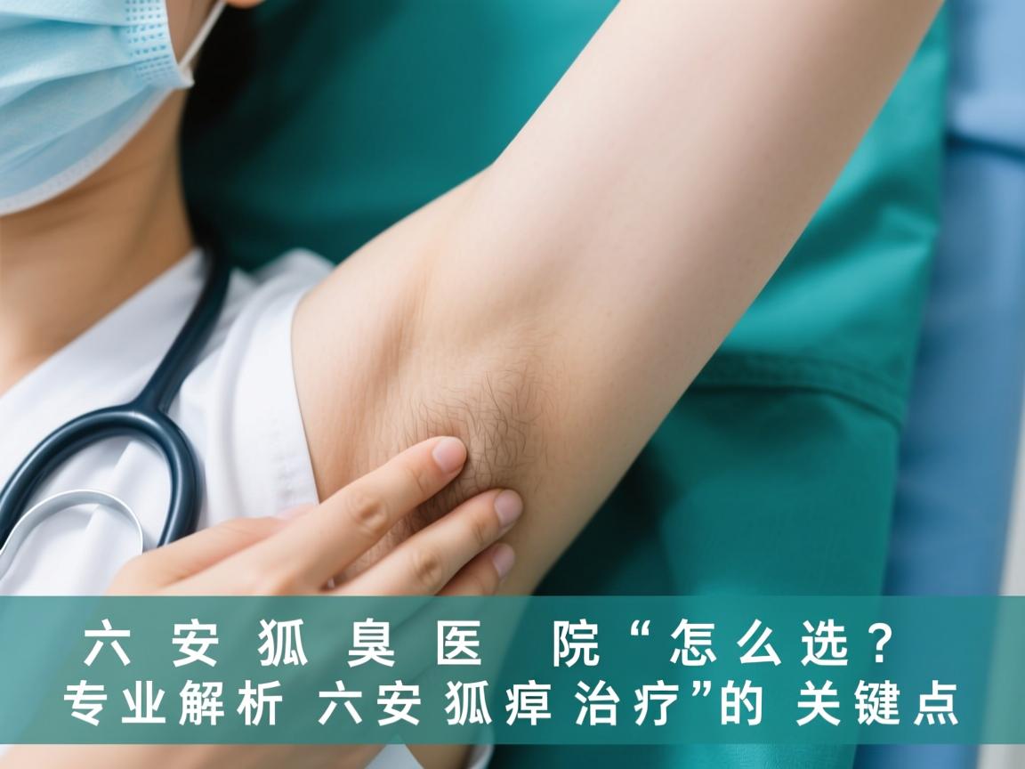 六安狐臭医院怎么选？专业解析六安狐臭治疗的关键点