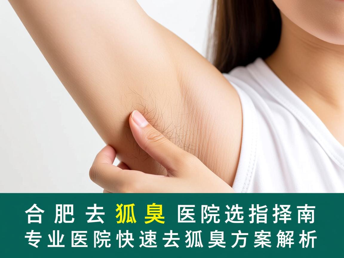 合肥去狐臭医院选择指南，专业医院快速去狐臭方案解析