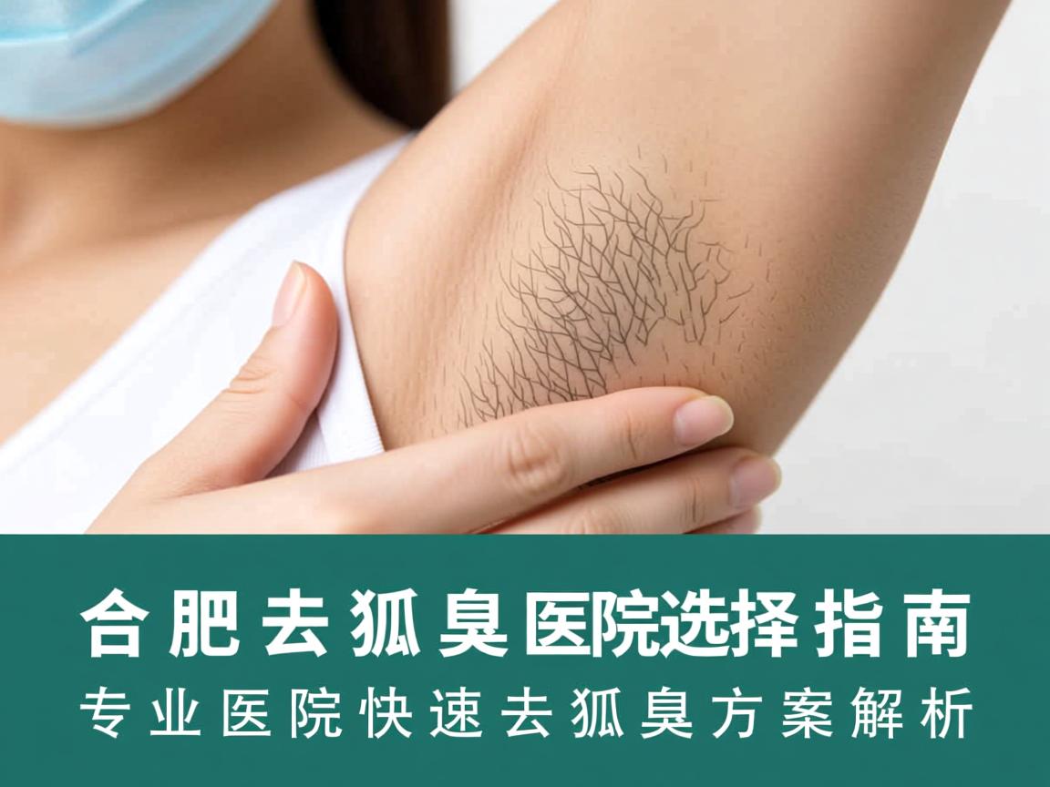 合肥去狐臭医院选择指南，专业医院快速去狐臭方案解析