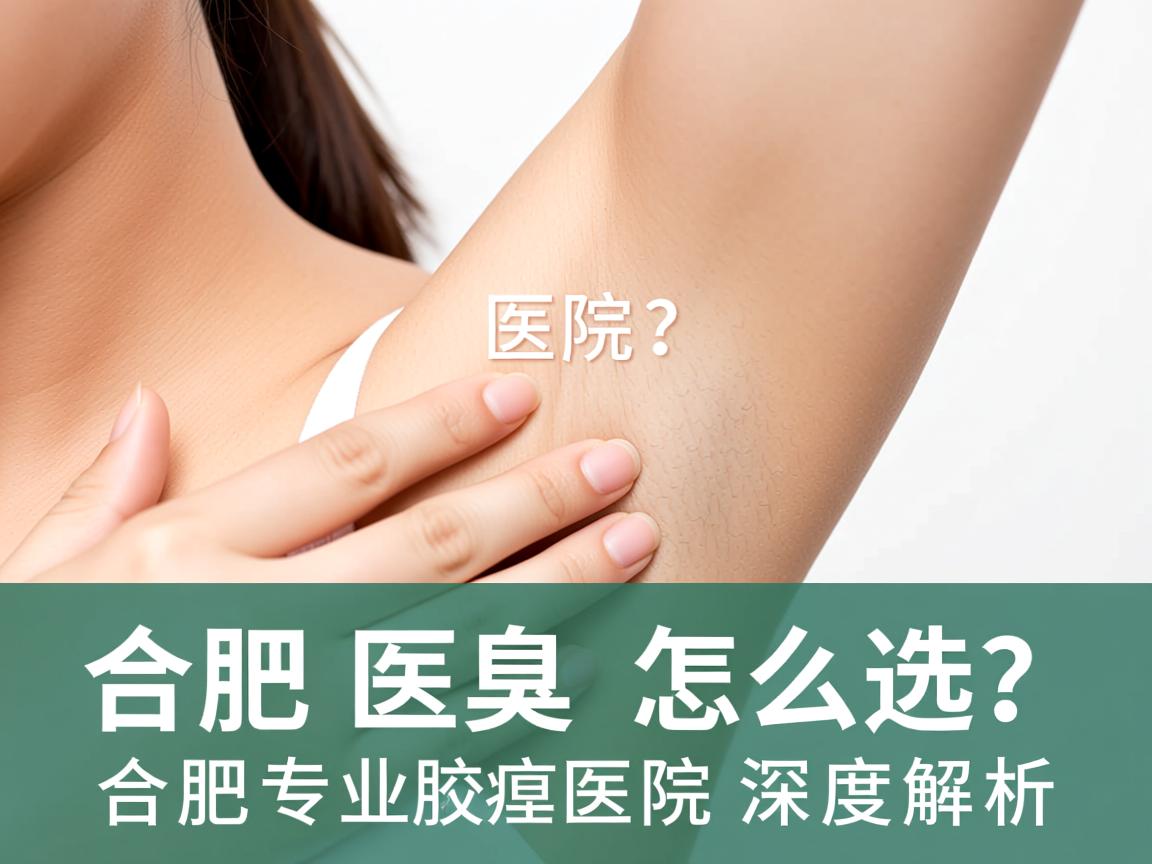 合肥腋臭医院怎么选？合肥专业腋臭医院深度解析