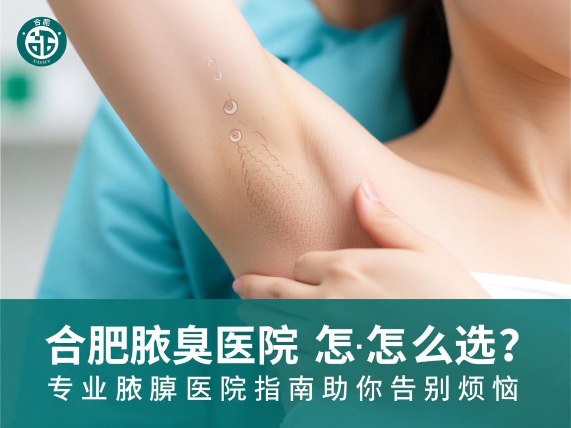 合肥腋臭医院怎么选？专业腋臭医院指南助你告别烦恼
