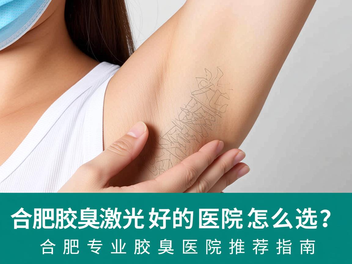 合肥腋臭激光好的医院怎么选？合肥专业腋臭医院推荐指南