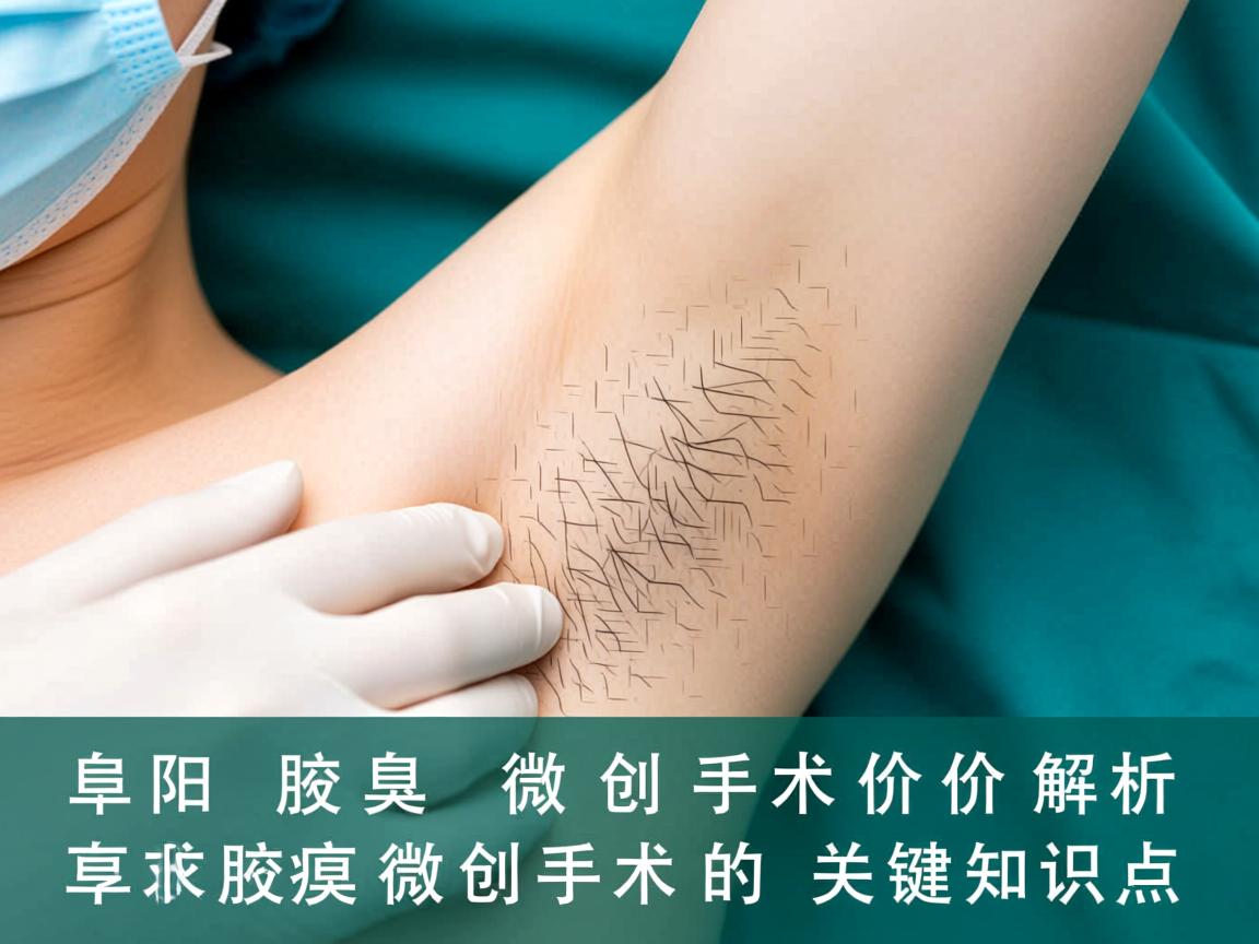 阜阳腋臭微创手术价格解析，阜阳腋臭微创手术的关键知识点