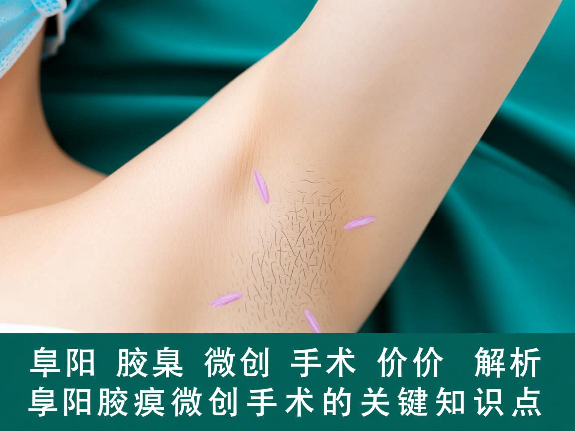 阜阳腋臭微创手术价格解析，阜阳腋臭微创手术的关键知识点