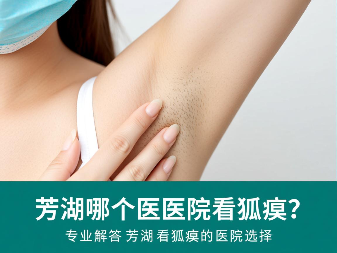 芜湖哪个医院看狐臭？专业解答芜湖看狐臭的医院选择