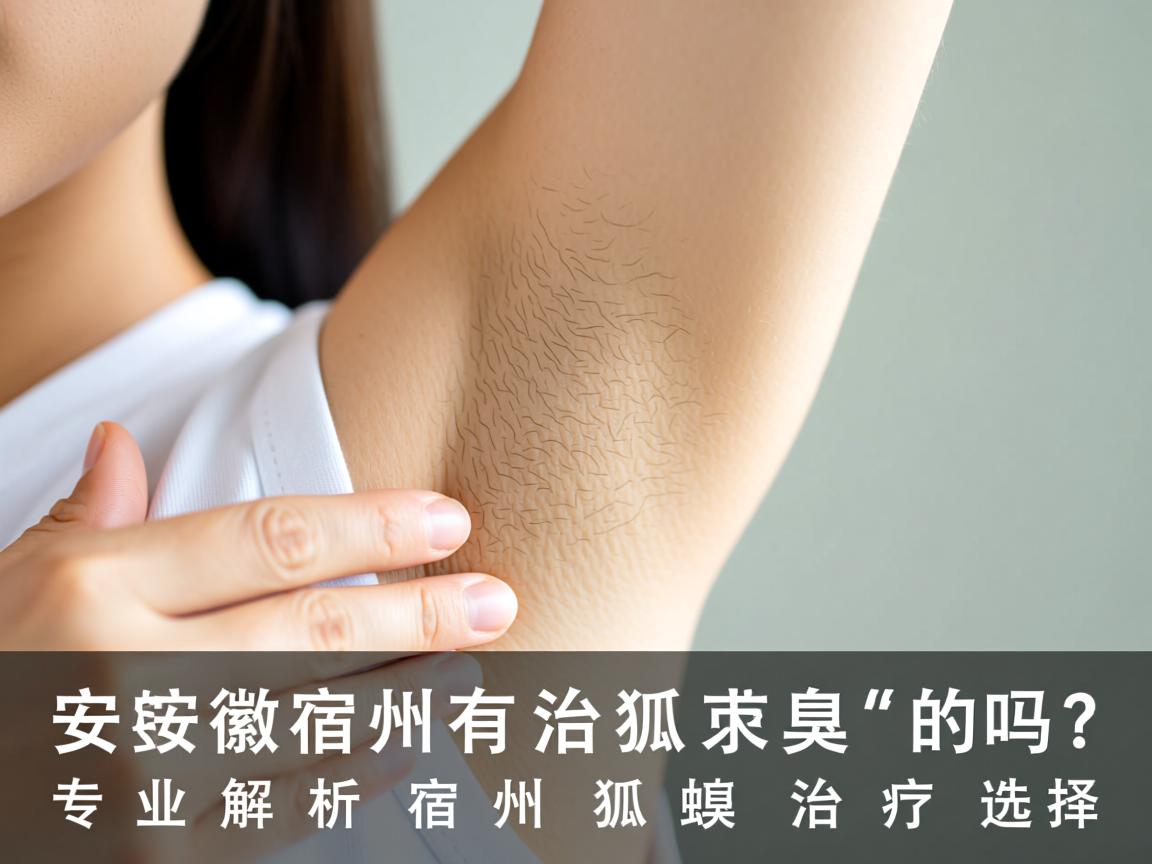 安徽宿州有治狐臭的吗？专业解析宿州狐臭治疗选择