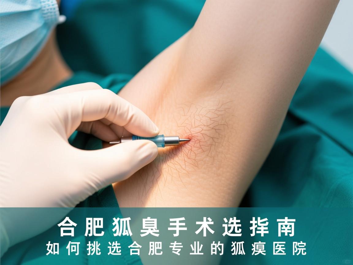 合肥狐臭手术选择指南，如何挑选合肥专业的狐臭医院