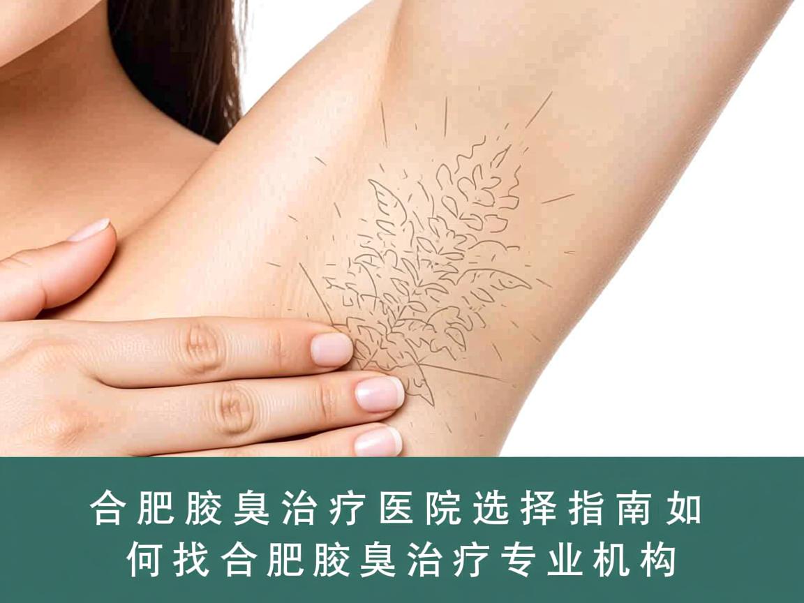 合肥腋臭治疗医院选择指南，如何找到合肥腋臭治疗专业机构