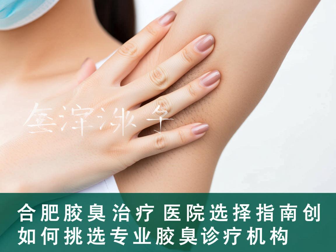 合肥腋臭治疗医院选择指南,如何挑选专业腋臭诊疗机构 合肥腋臭治疗医院选择指南,如何挑选专业腋臭诊疗机构