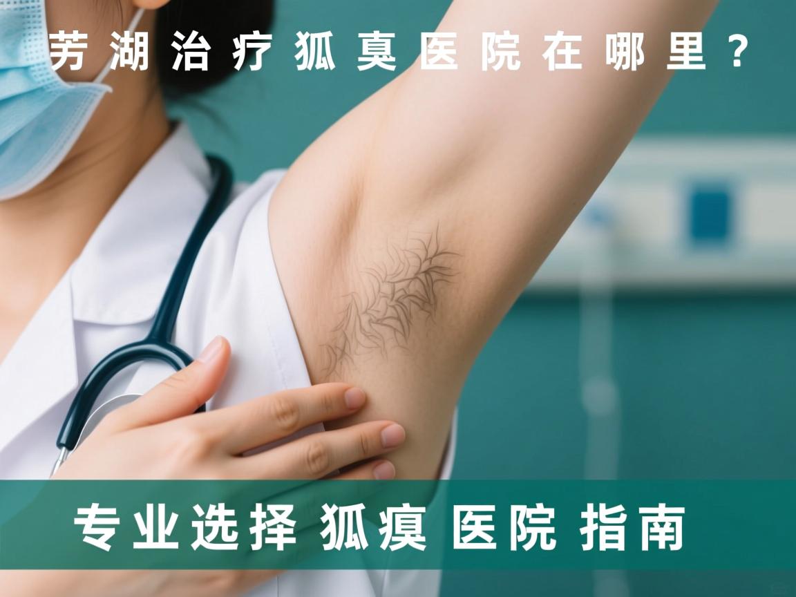 芜湖治疗狐臭医院在哪里？专业选择狐臭医院指南