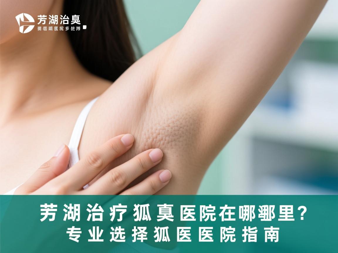 芜湖治疗狐臭医院在哪里？专业选择狐臭医院指南