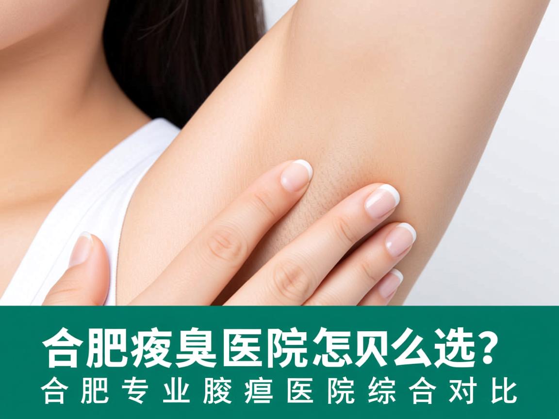 合肥腋臭医院怎么选？合肥专业腋臭医院综合对比