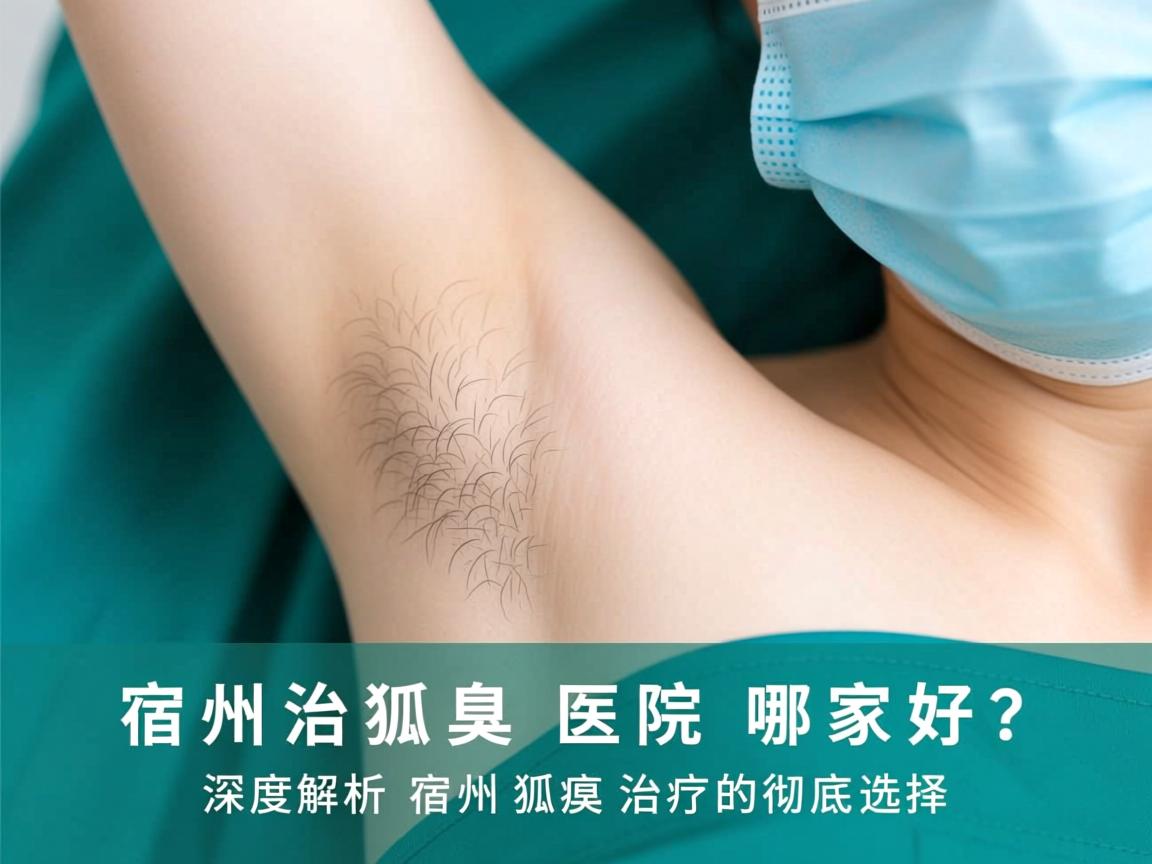 宿州治狐臭医院哪家好？深度解析宿州狐臭治疗的彻底选择