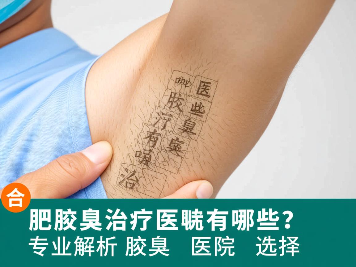 合肥腋臭治疗医院有哪些?专业解析腋臭医院选择 合肥腋臭治疗医院有哪些?专业解析腋臭医院选择