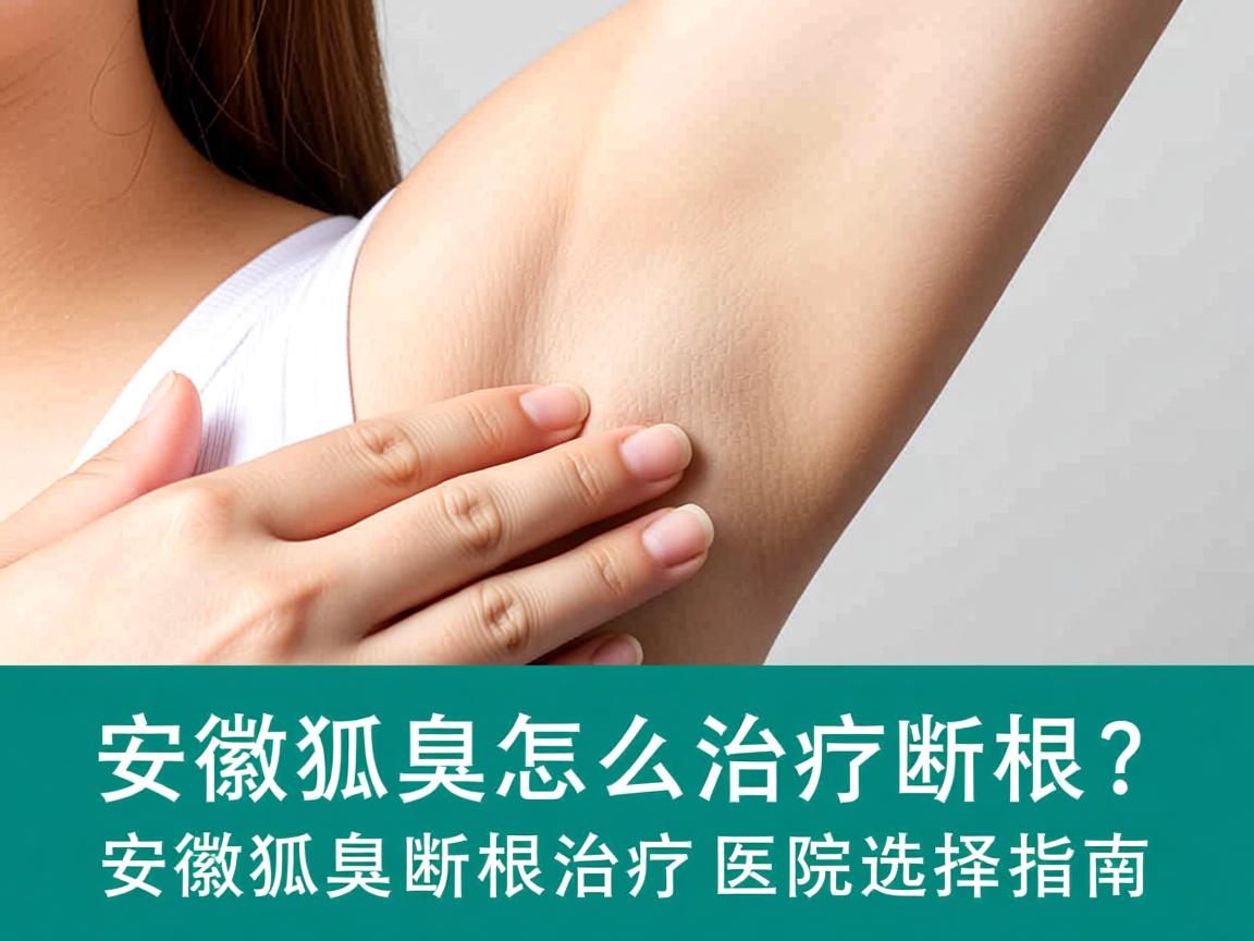 安徽狐臭怎么治疗断根？安徽狐臭断根治疗医院选择指南