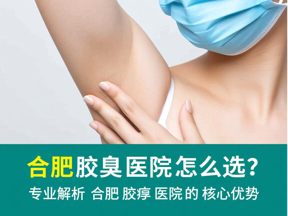 合肥腋臭医院怎么选？专业解析合肥腋臭医院的核心优势