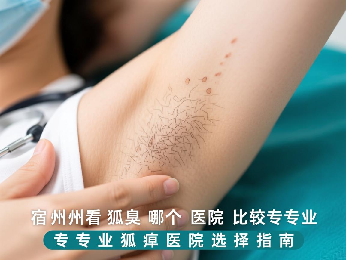 宿州看狐臭哪个医院比较专业，专业狐臭医院选择指南