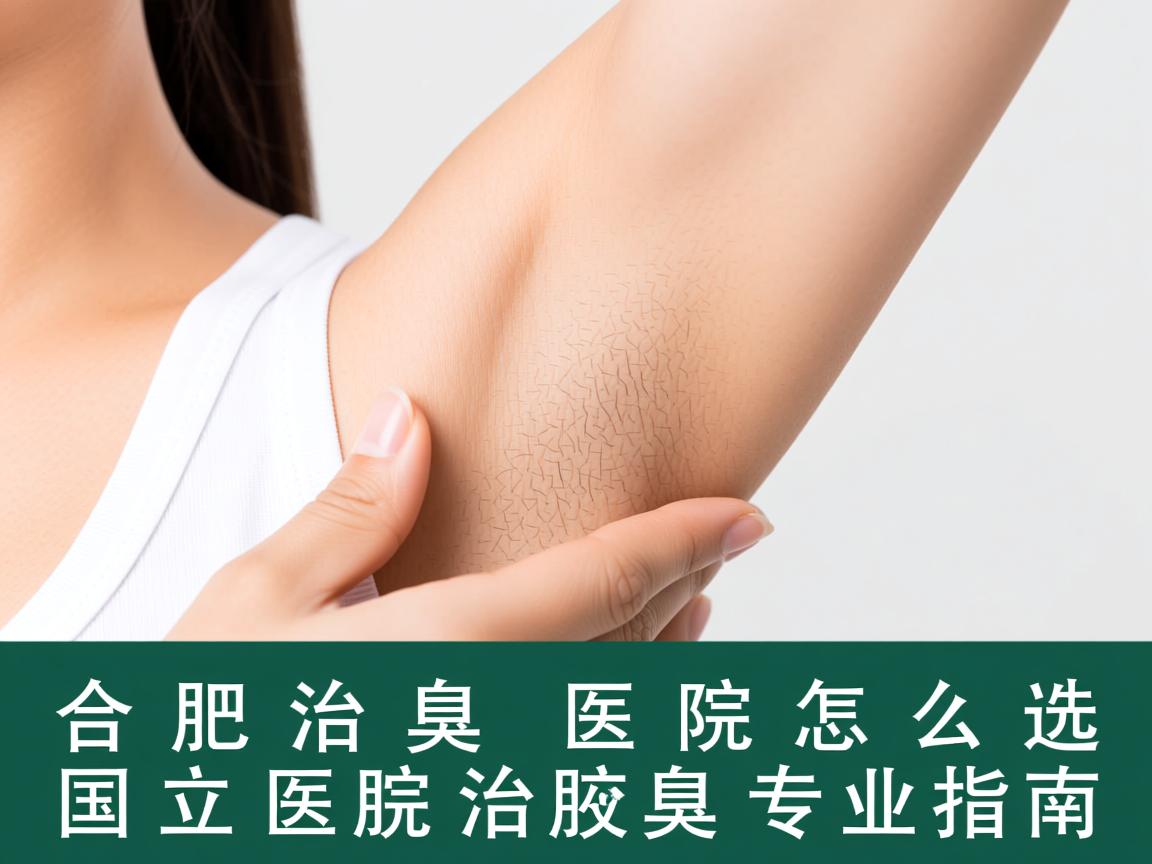 合肥治腋臭医院怎么选，国立医院治腋臭的专业指南