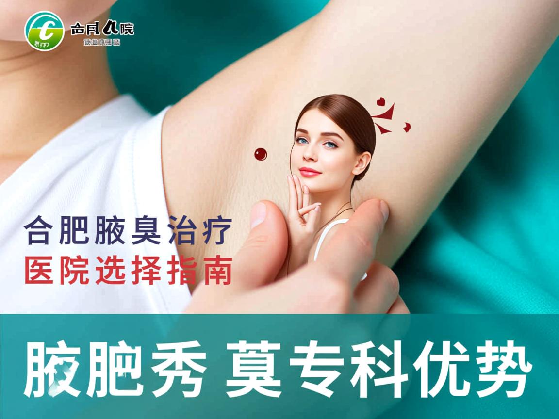 合肥腋臭治疗医院选择指南,解析合肥腋秀腋臭专科优势 合肥腋臭治疗医院选择指南,解析合肥腋秀腋臭专科优势