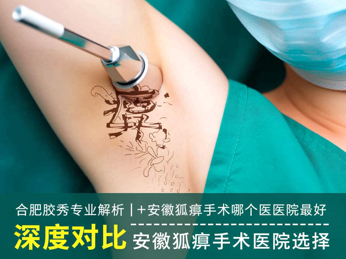 合肥腋秀专业解析，安徽狐臭手术哪个医院最好，深度对比安徽狐臭手术医院选择