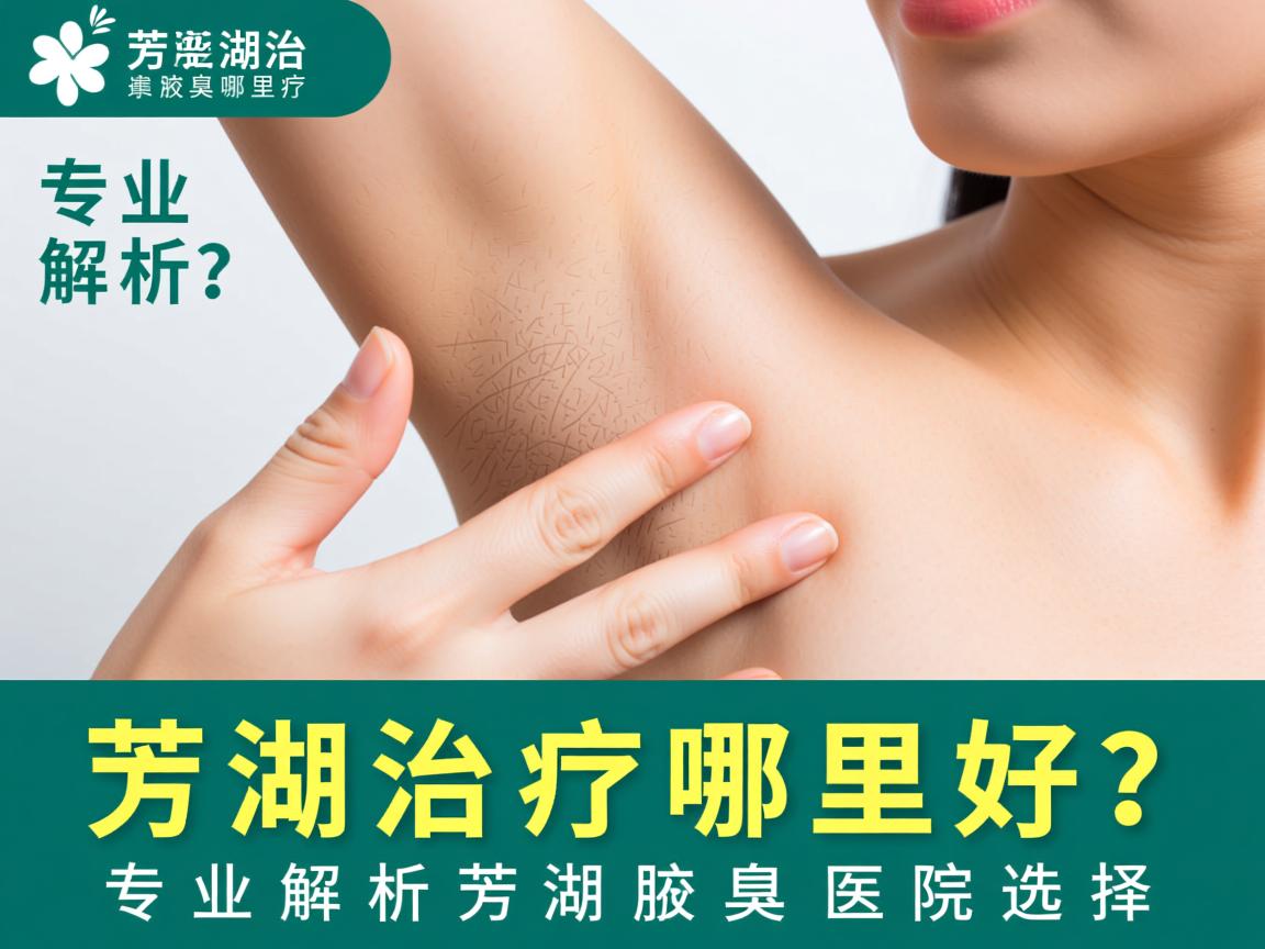 芜湖治疗腋臭哪里好？专业解析芜湖腋臭医院选择