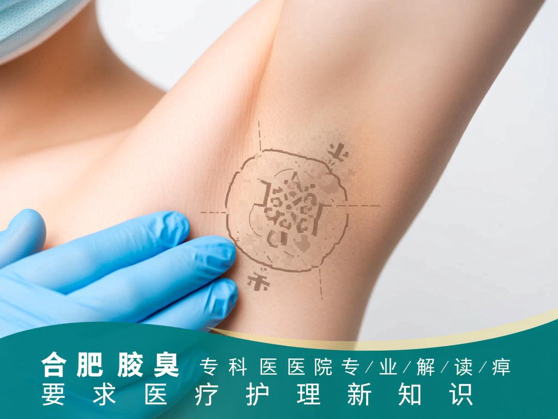 合肥腋臭专科医院，专业解读腋臭医疗护理新知识