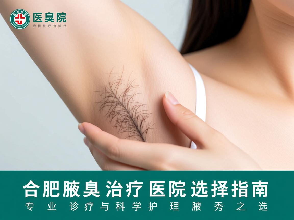 合肥腋臭治疗医院选择指南，专业诊疗与科学护理的腋秀之选