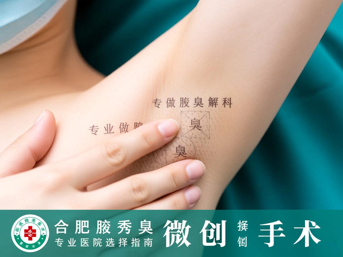 合肥腋秀腋臭专科解析，专业做腋臭微创手术的医院选择指南