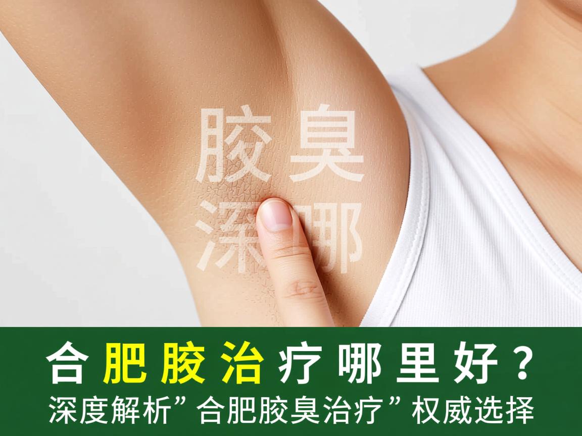 合肥腋臭治疗哪里好？深度解析合肥腋臭治疗的权威选择
