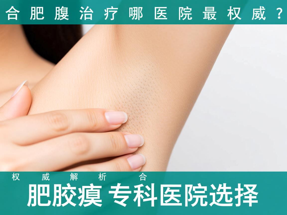 合肥腋臭治疗哪家医院最权威？权威解析合肥腋臭专科医院选择