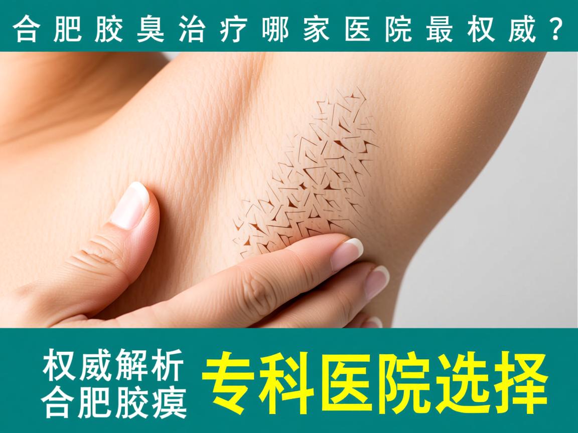 合肥腋臭治疗哪家医院最权威？权威解析合肥腋臭专科医院选择