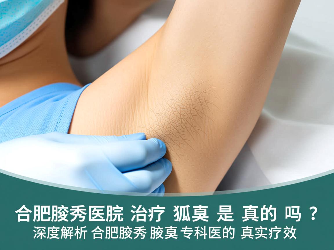 合肥腋秀医院治疗狐臭是真的吗?深度解析合肥腋秀腋臭专科的真实疗效 合肥腋秀医院治疗狐臭是真的吗?深度解析合肥腋秀腋臭专科的真实疗效