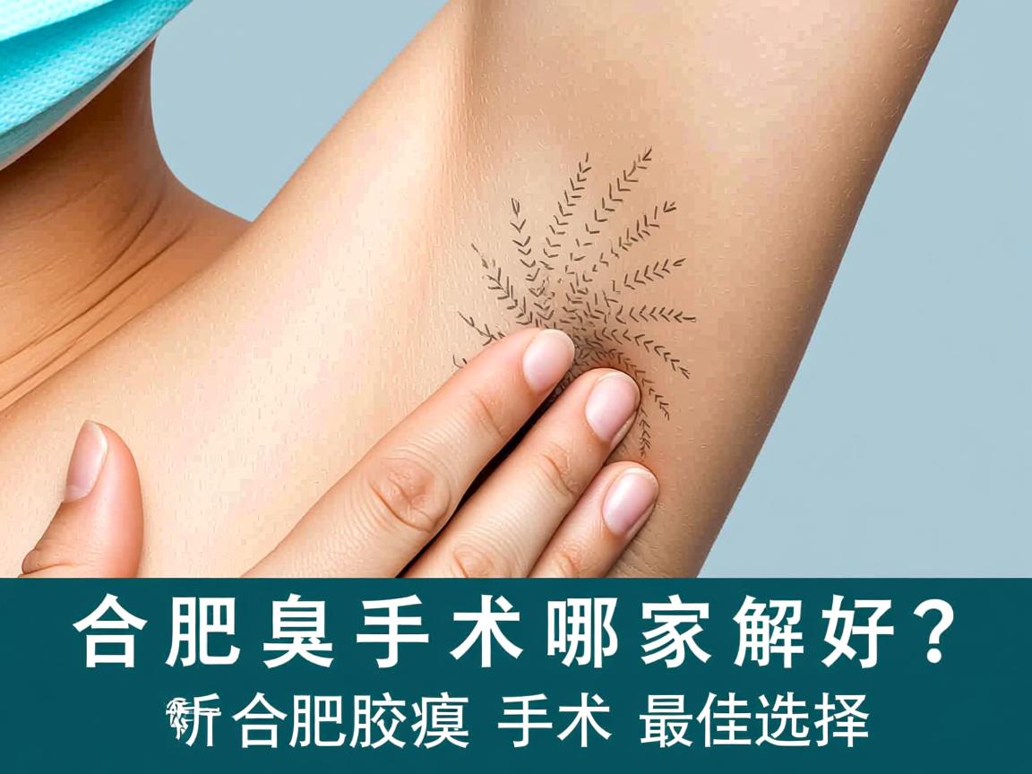 合肥腋臭手术哪家好？深度解析合肥腋臭手术最佳选择