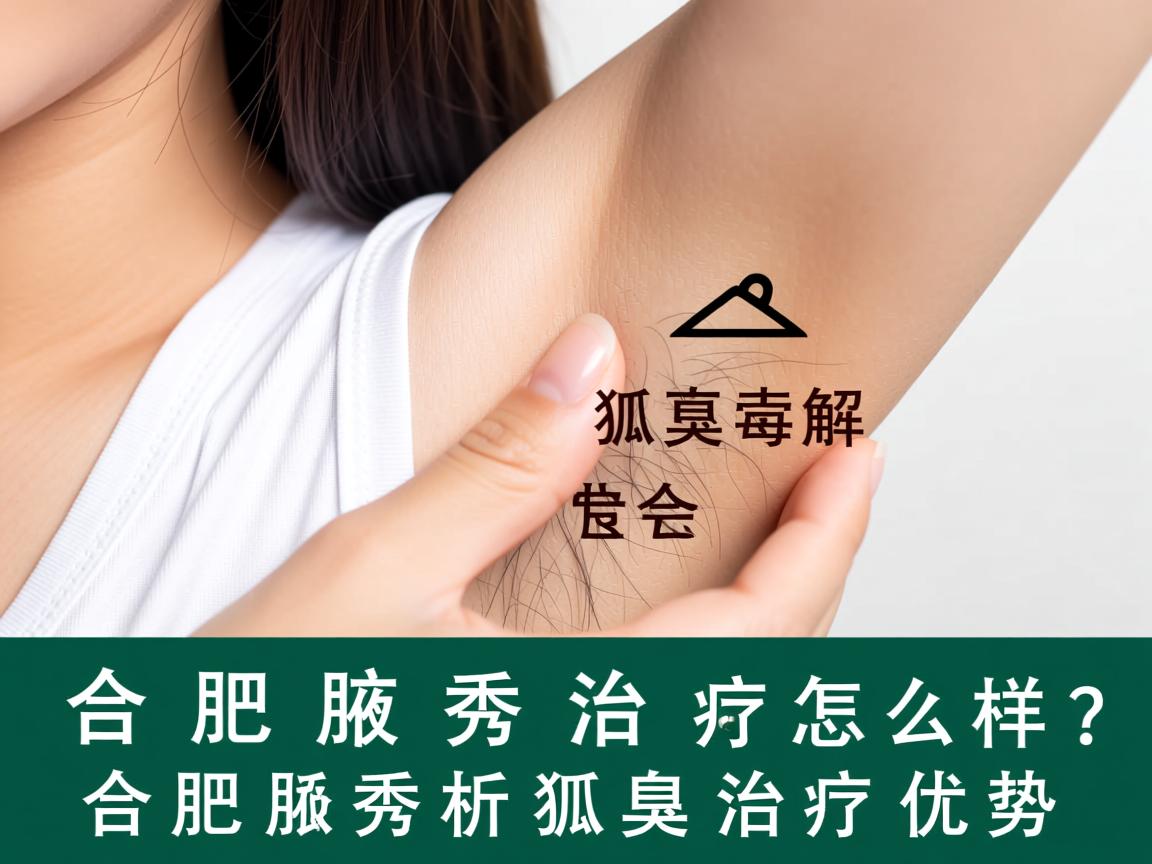 合肥腋秀治疗狐臭怎么样？专业解析合肥腋秀的狐臭治疗优势