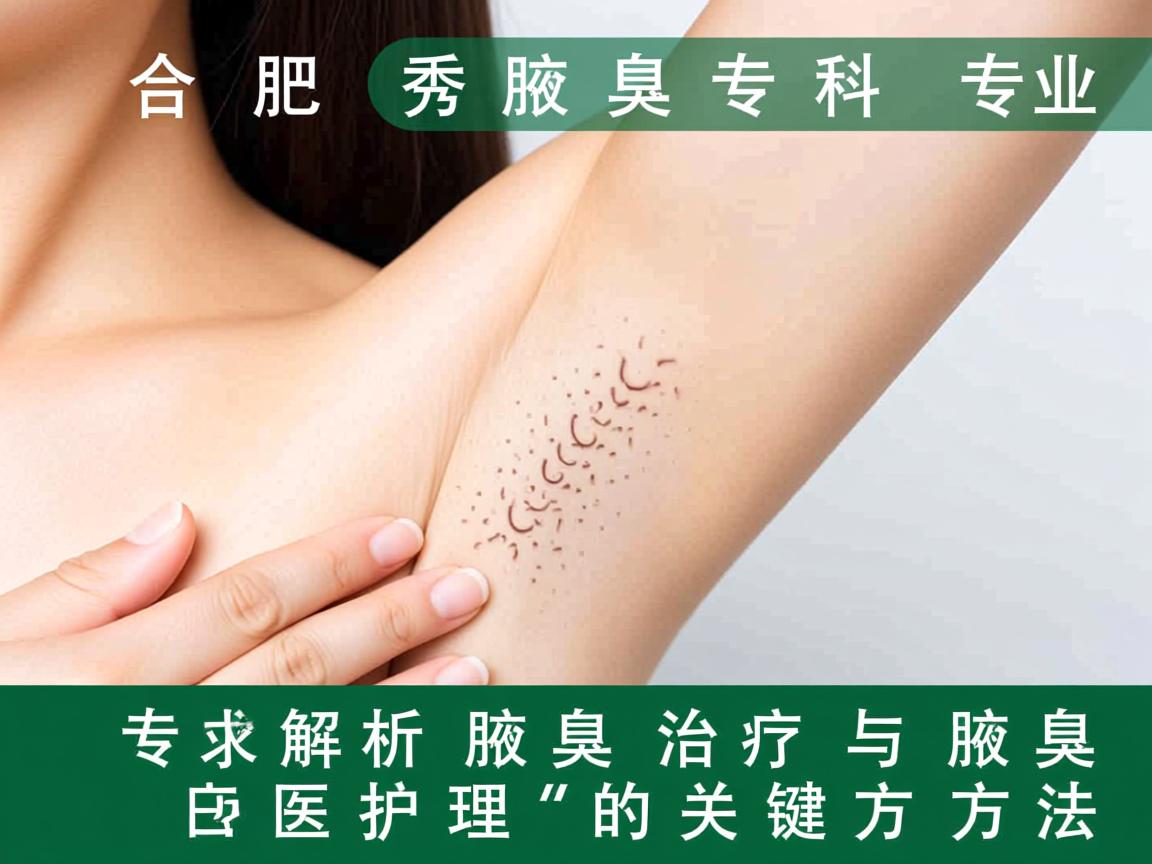 合肥腋秀腋臭专科，专业解析腋臭治疗与腋臭护理的关键方法