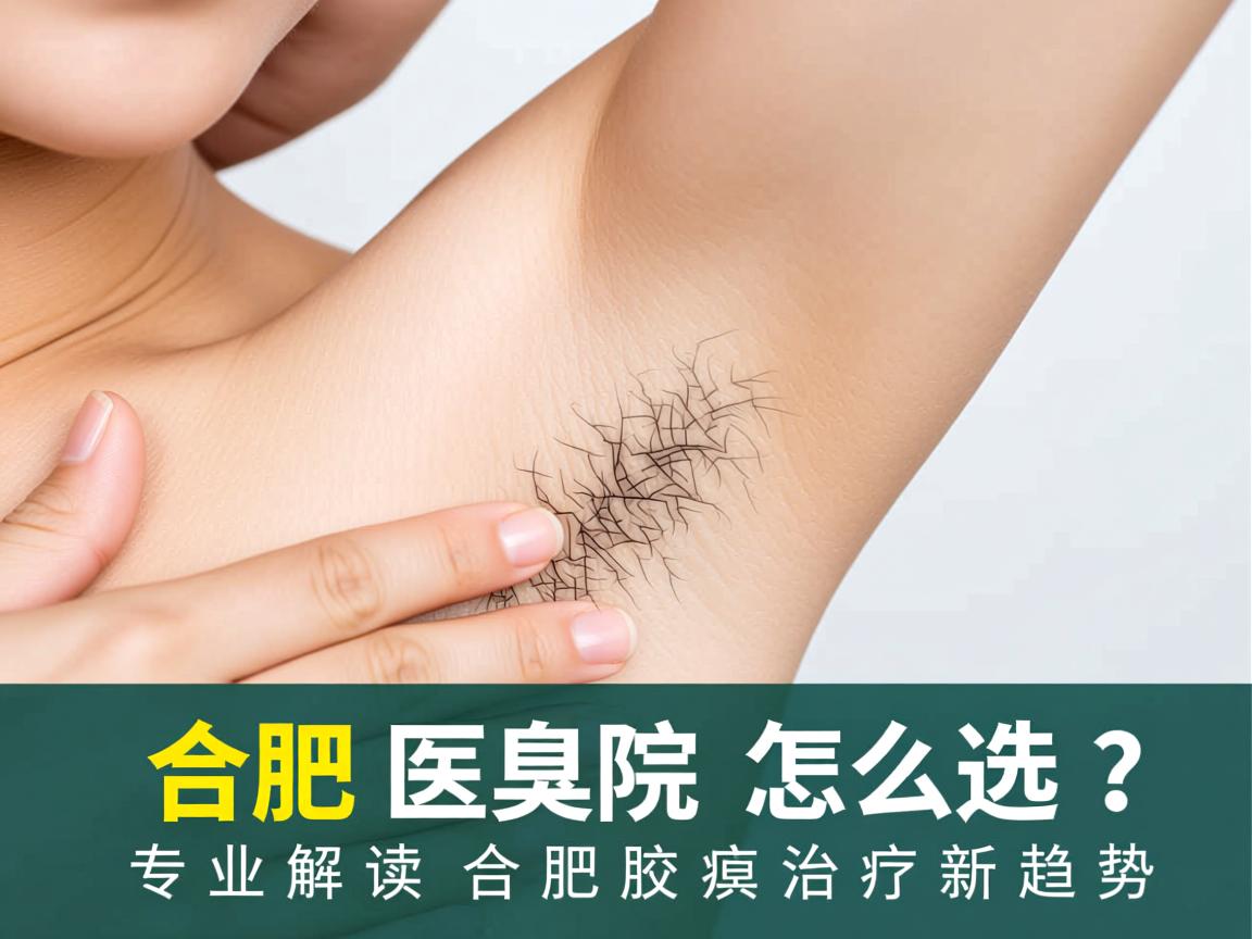 合肥腋臭医院怎么选？专业解读合肥腋臭治疗新趋势
