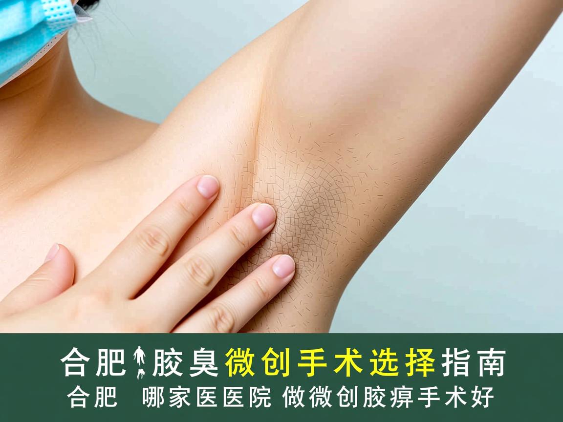 合肥腋臭微创手术选择指南，合肥哪家医院做微创腋臭手术好