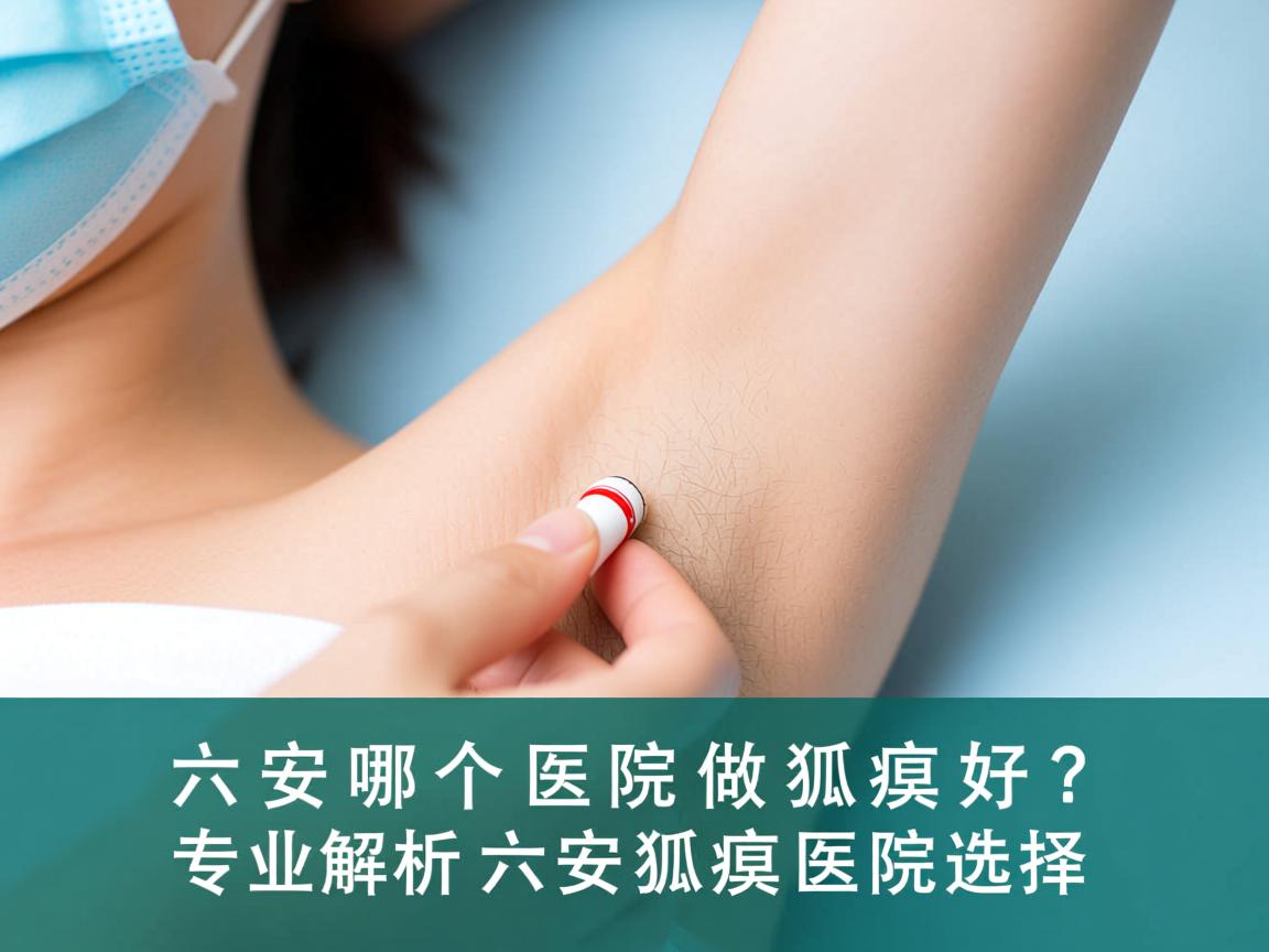 六安哪个医院做狐臭好？专业解析六安狐臭医院选择