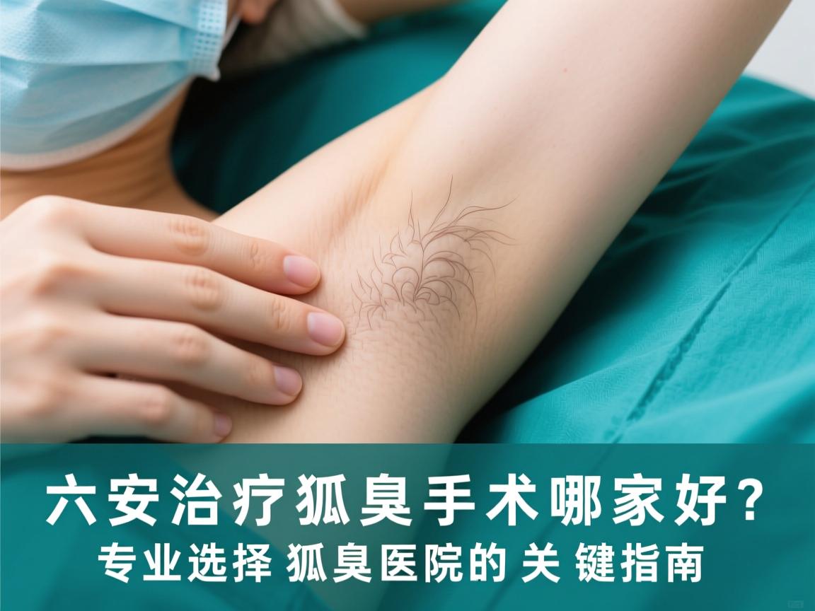 六安治疗狐臭手术哪家好？专业选择狐臭医院的关键指南