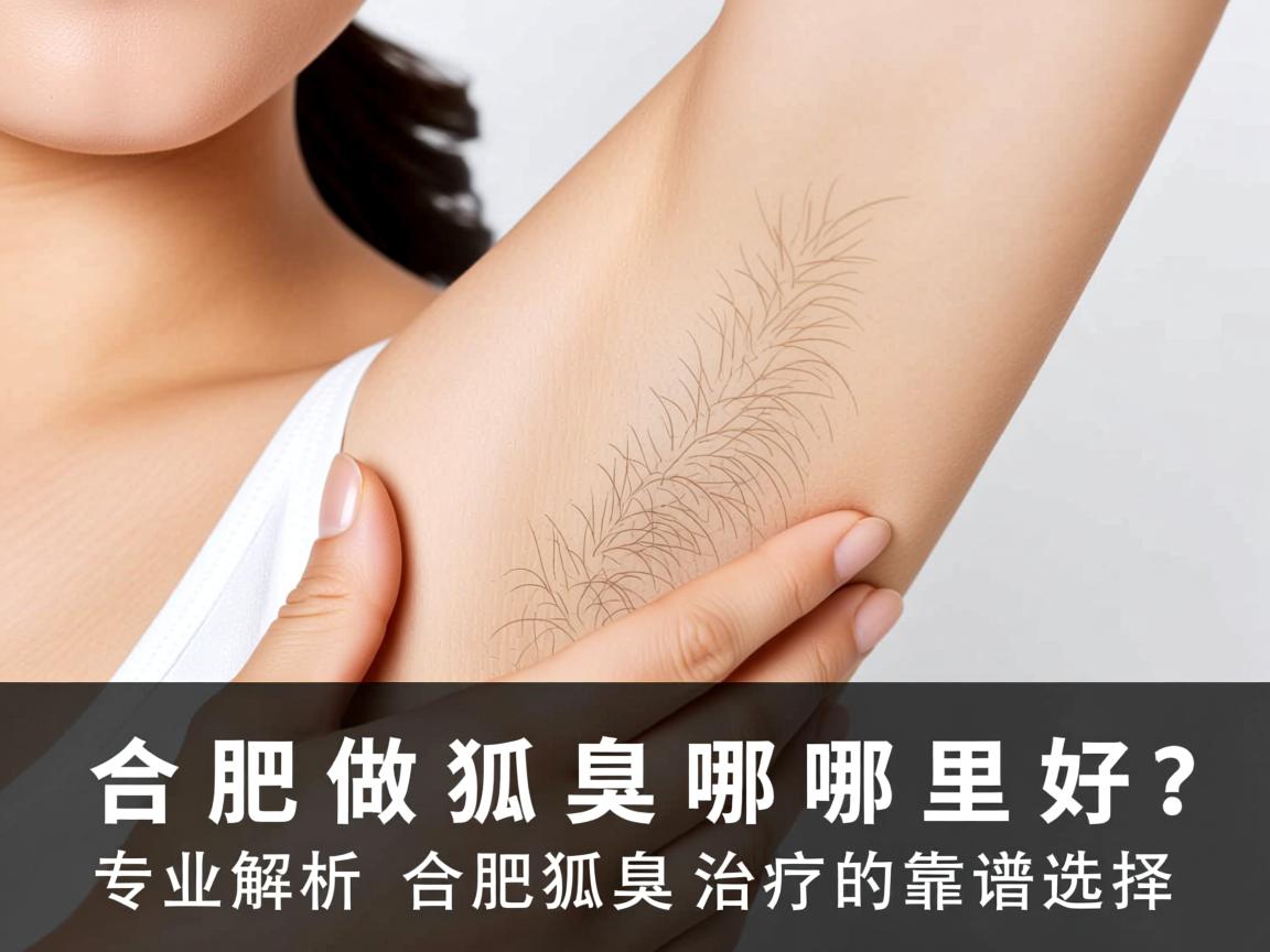 合肥做狐臭哪里好？专业解析合肥狐臭治疗的靠谱选择