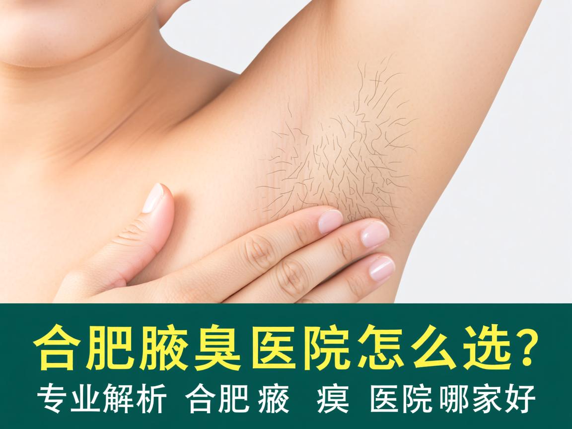 合肥腋臭医院怎么选？专业解析合肥腋臭医院哪家好