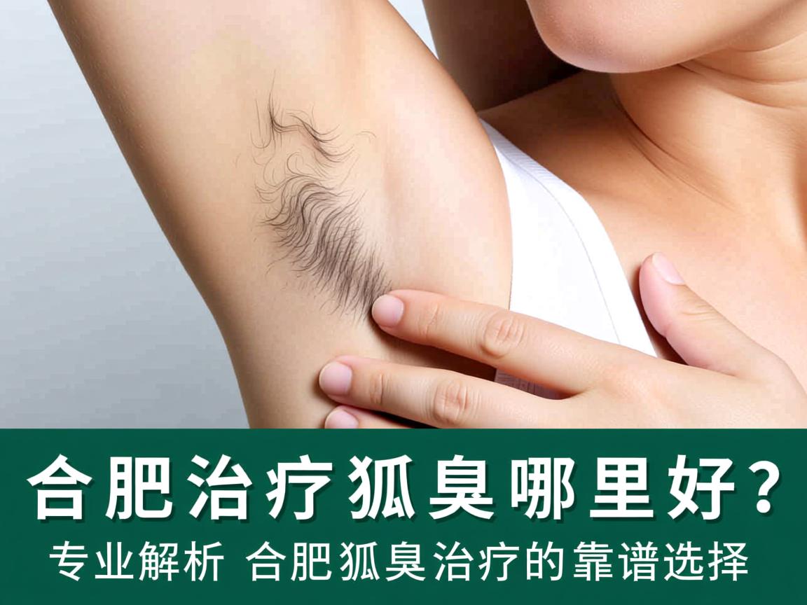 合肥治疗狐臭哪里好？专业解析合肥狐臭治疗的靠谱选择