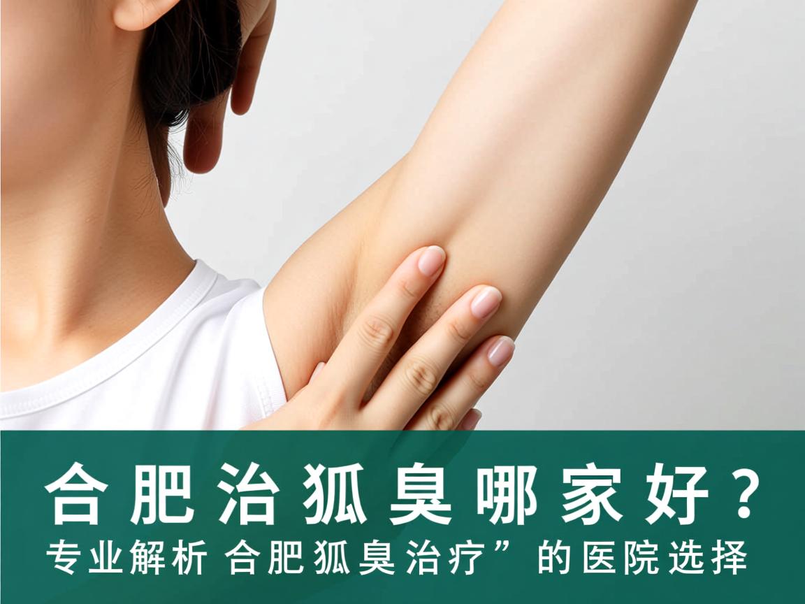 合肥治狐臭哪家好？专业解析合肥狐臭治疗的医院选择