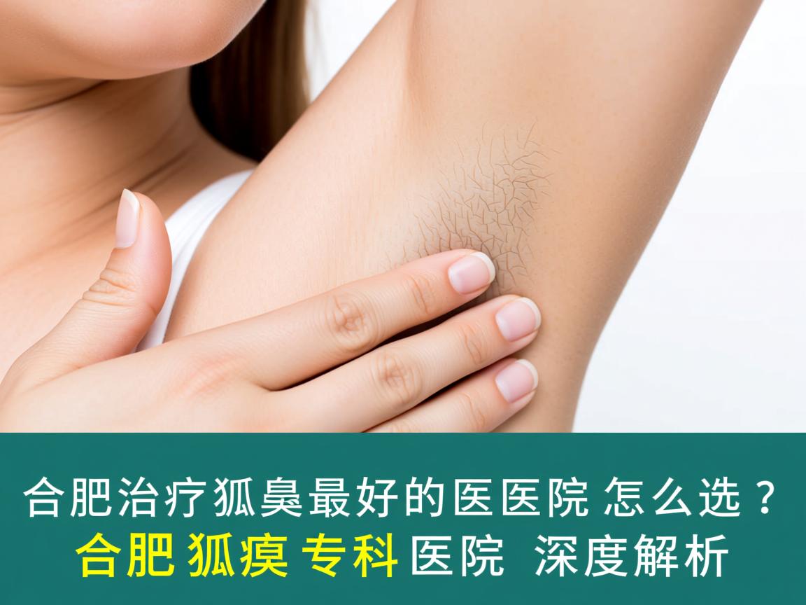 合肥治疗狐臭最好的医院怎么选？合肥狐臭专科医院深度解析