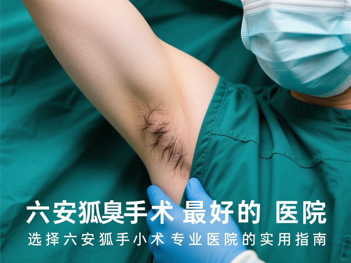 六安狐臭手术最好的医院，选择六安狐臭手术专业医院的实用指南