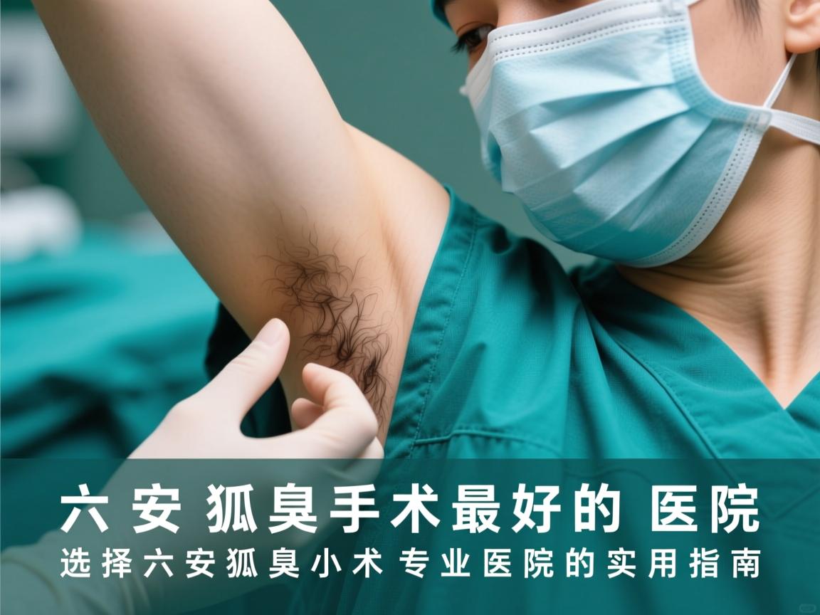 六安狐臭手术最好的医院，选择六安狐臭手术专业医院的实用指南