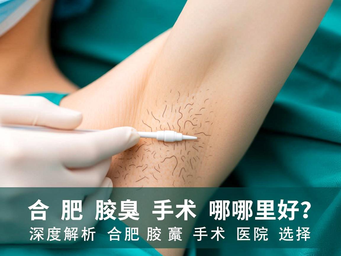 合肥腋臭手术哪里好？深度解析合肥腋臭手术医院选择