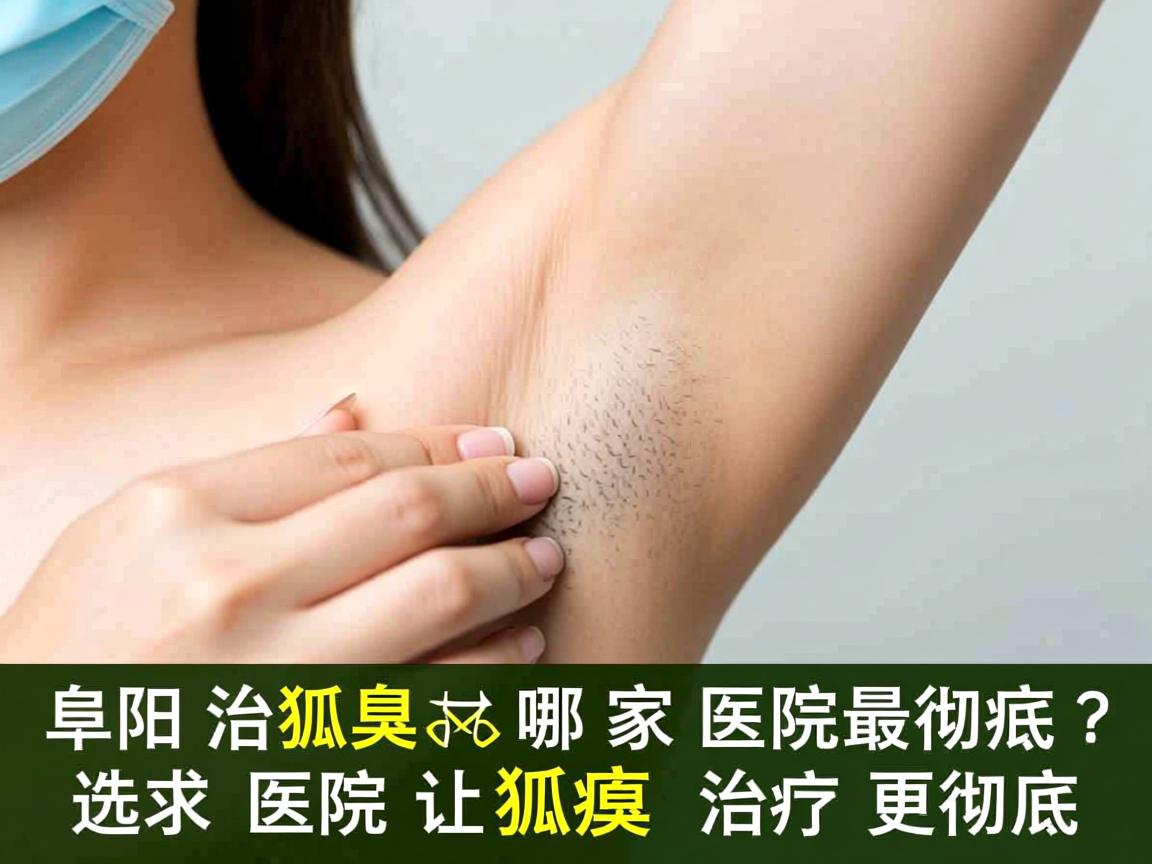 阜阳治狐臭哪家医院最彻底？选对医院让狐臭治疗更彻底