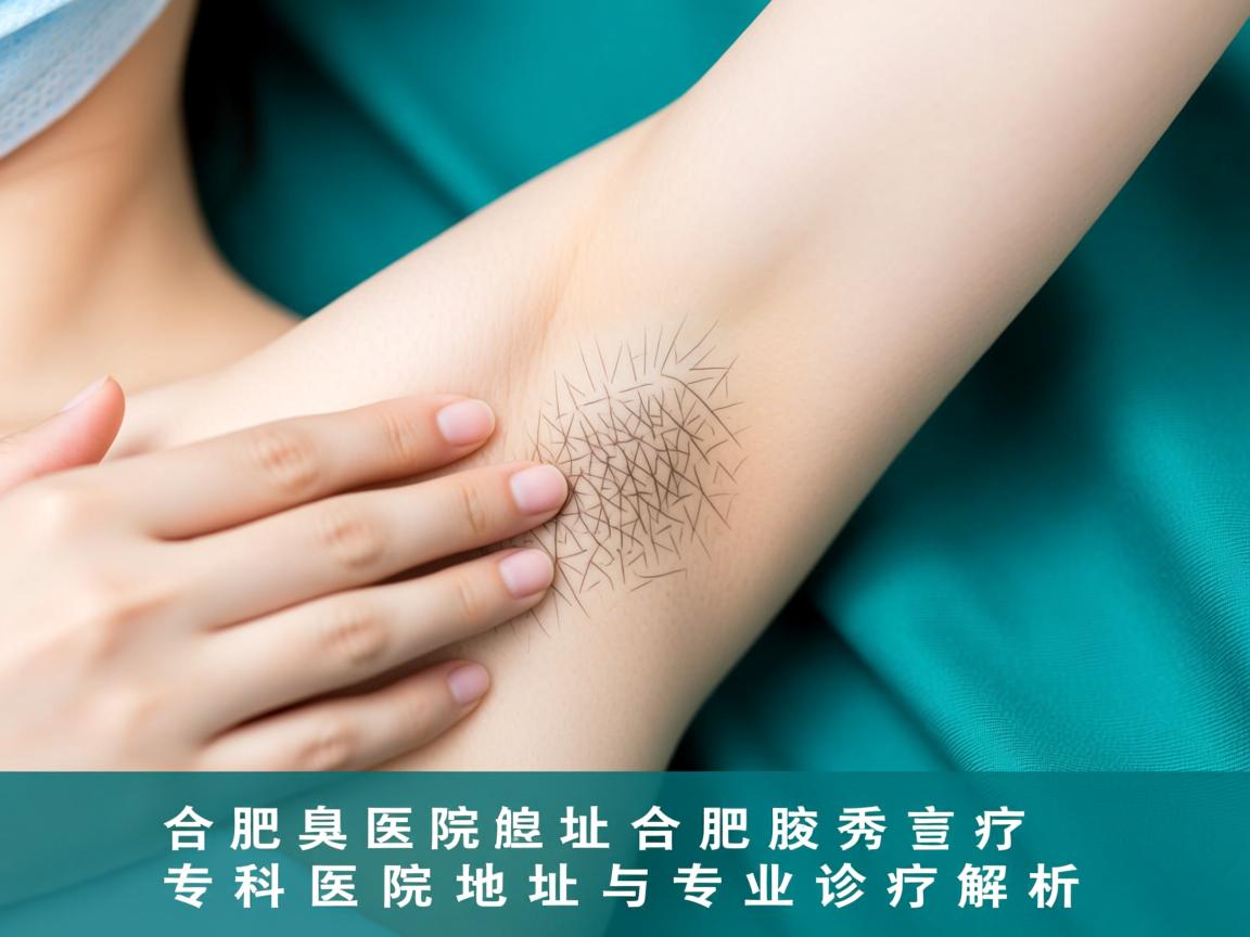 合肥腋臭医院地址，合肥腋秀腋臭专科医院地址与专业诊疗解析